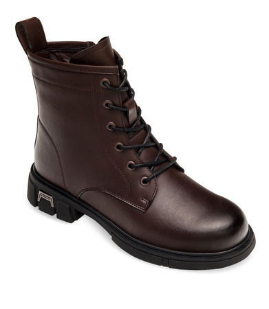 Botki damskie Jankowski JK/B-3-106 Brown