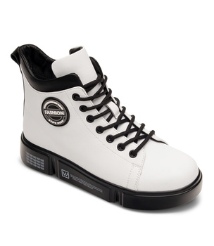 Botki damskie Jankowski JK/B-3-212 White